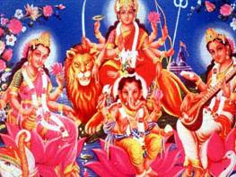 laxmi-ganesha-durga-saraswati