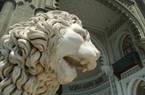 картинка Голова льва и парадный вход Воронцовского дворца в Алупке